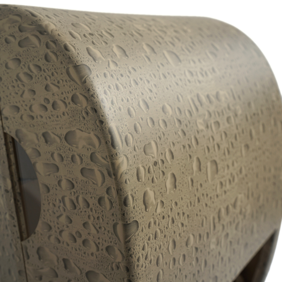 Dispenser elettronico automatico - Cover beige con gocce - Dispenser carta asciugamani