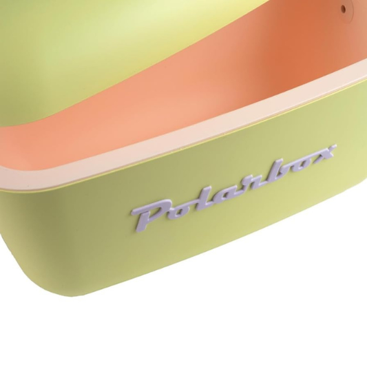 Polarbox 20 lt. Lime Lilla - Glacette Vintage - Portavivande termico picnic