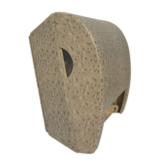 Dispenser elettronico automatico - Cover beige con gocce - Dispenser carta asciugamani