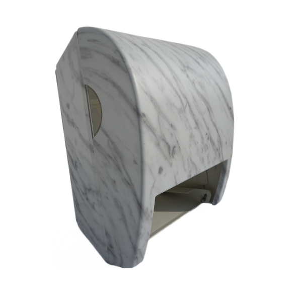 Dispenser elettronico automatico - Cover marmo di Carrara - Dispenser carta asciugamani