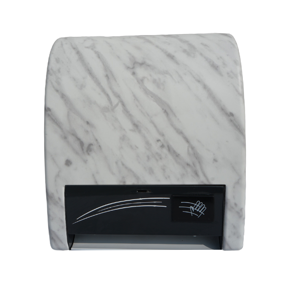 Dispenser elettronico automatico - Cover marmo di Carrara - Dispenser carta asciugamani