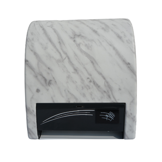 Dispenser elettronico automatico - Cover marmo di Carrara - Dispenser carta asciugamani