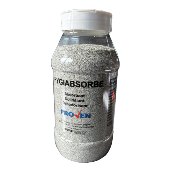 Polvere assorbente - Granulare assorbi liquidi - Assorbente universale minerale mentolato