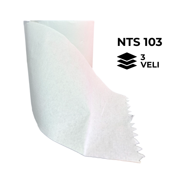 Carta asciugamani in rotolo (12 pz.) - Bobina 3 veli - Rotoloni carta mani per dispenser